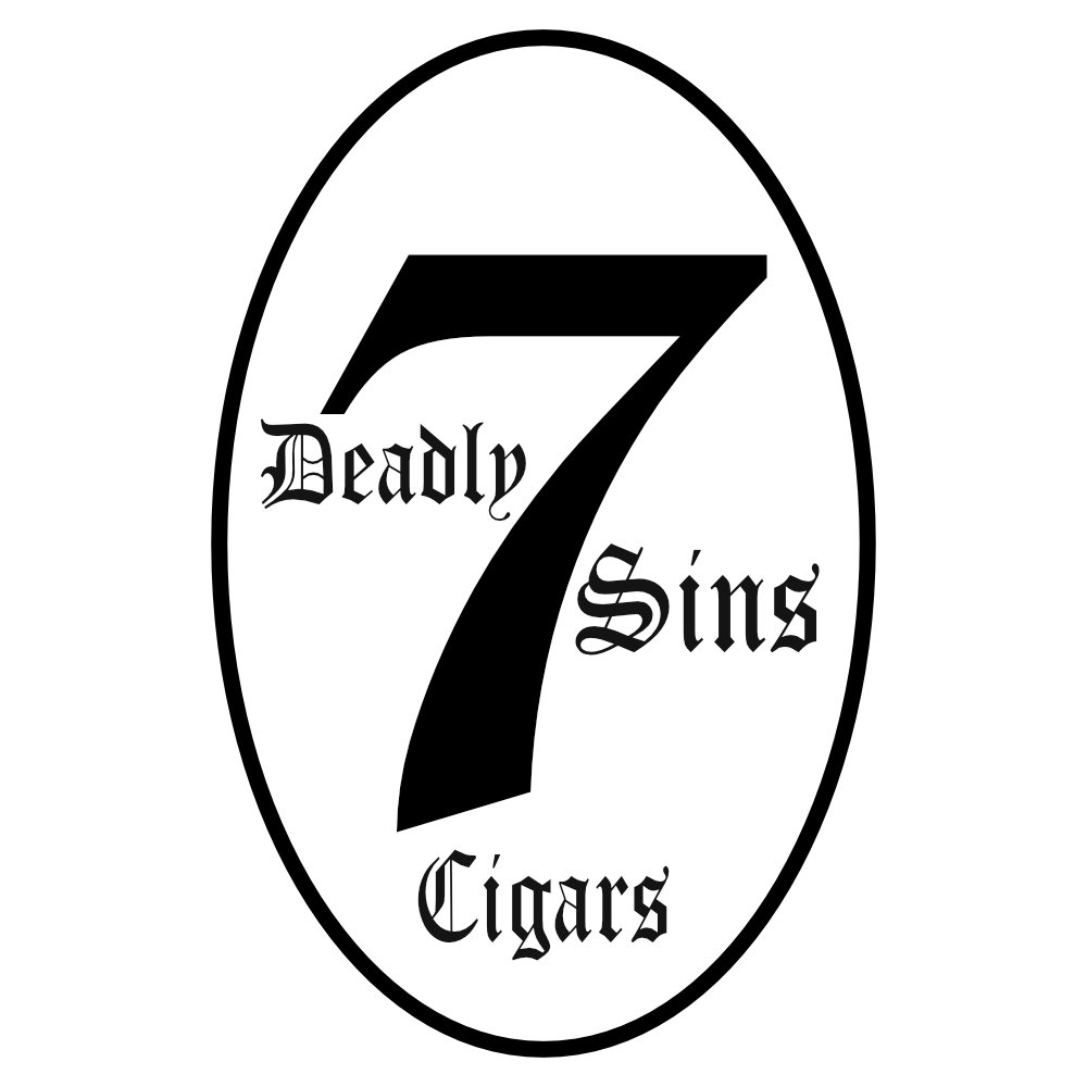 Seven Deadly Sins Cigars logo – premium cigar brand inspired by the seven deadly sins